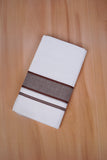 FCD-86 W/D DHOTI 3.80 MTR- Light Brown