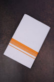 FD-155 W/D DHOTI 4.00 MTR-Ramar Orange