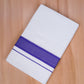FCD-601 W/D DHOTI 3.80 MTR - Purple