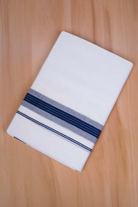 FCD-598 W/D DHOTI 3.80 MTR - Navy Blue