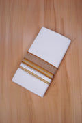 FCD-531 W/D DHOTI 3.80 MTR-Light Brown