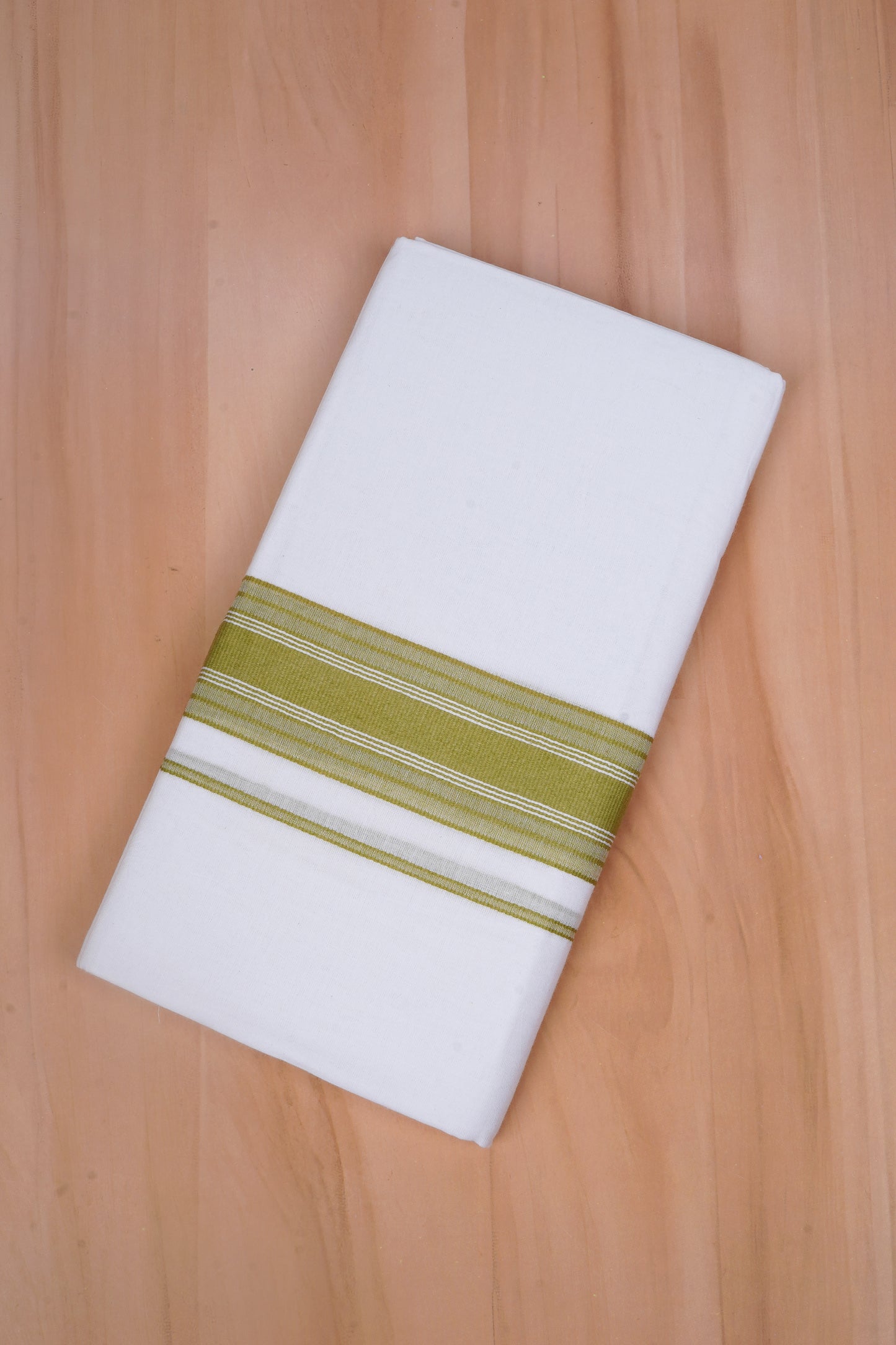 FCD-618 W/D DHOTI 3.80 MTR - Olive Green