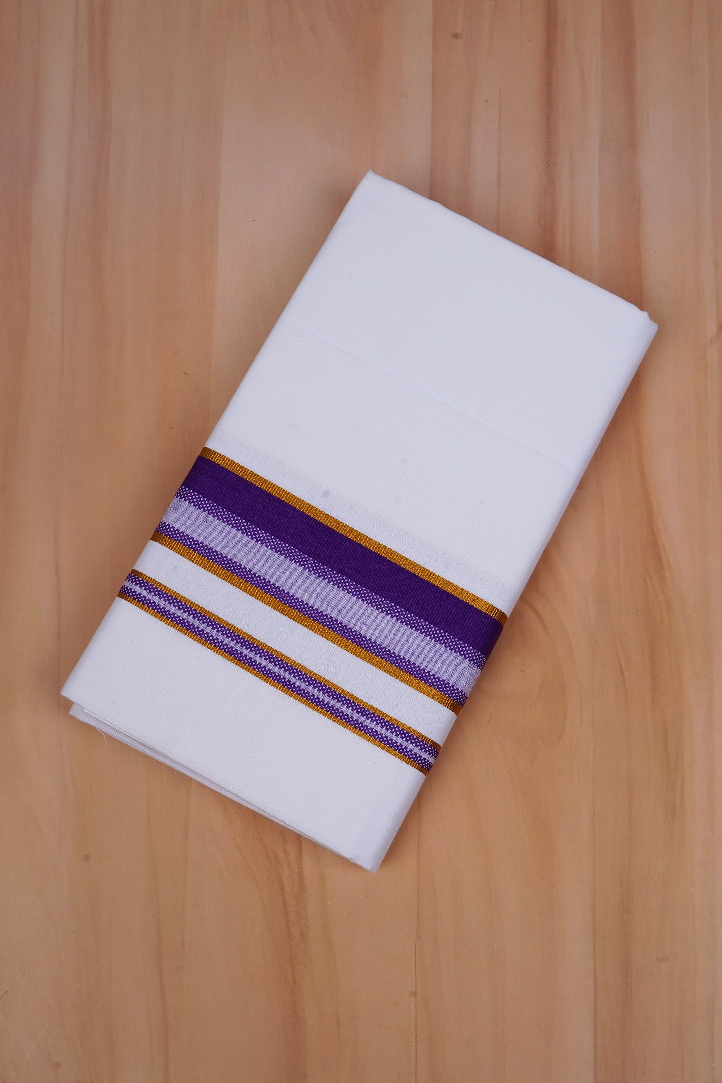 Popular Choice W/S Dhoti 2.00 MTR - Violet