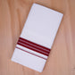 FCD-502 W/D DHOTI 3.80 MTR-Dark Maroon