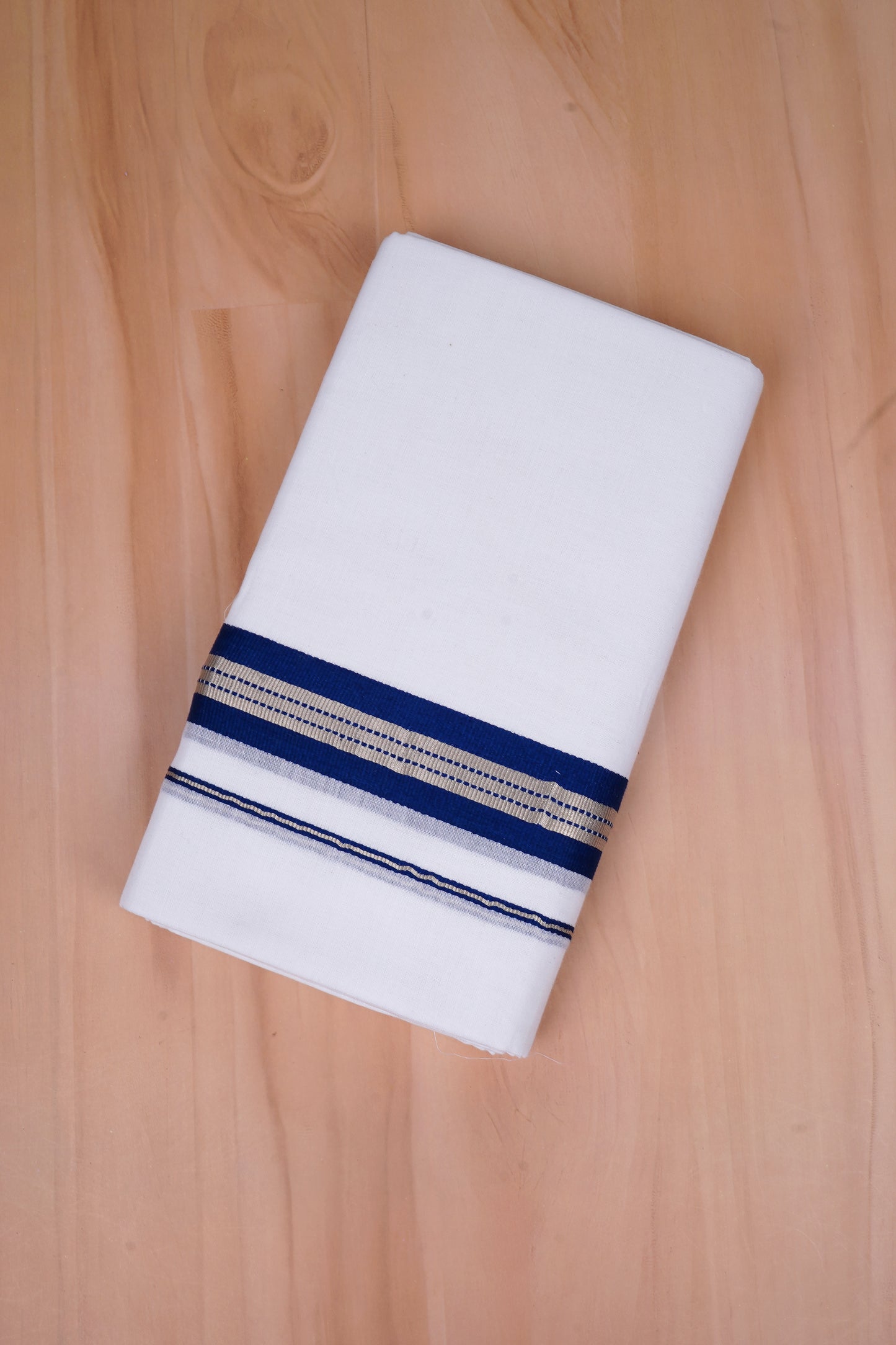 FCD-565 W/D DHOTI 3.80 MTR - Dark blue