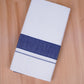 FCD-39 W/D DHOTI 4.00 MTR-Dark Blue