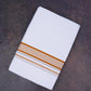FD-158 W/D DHOTI 3.80 MTR-Brown
