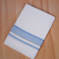FCD-403 W/D DHOTI 3.80 MTR - Sky Blue