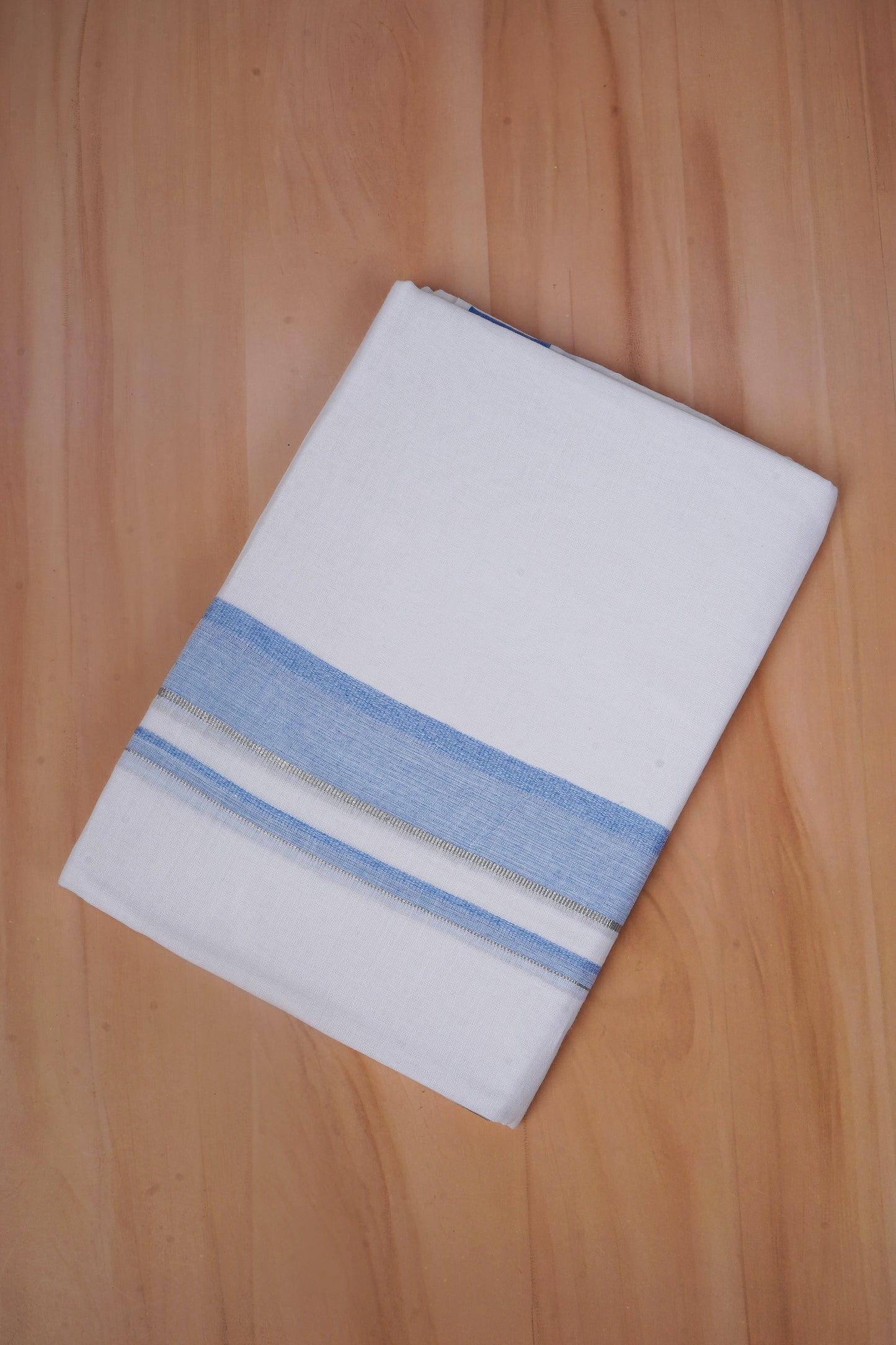FCD-403 W/D DHOTI 3.80 MTR - Sky Blue