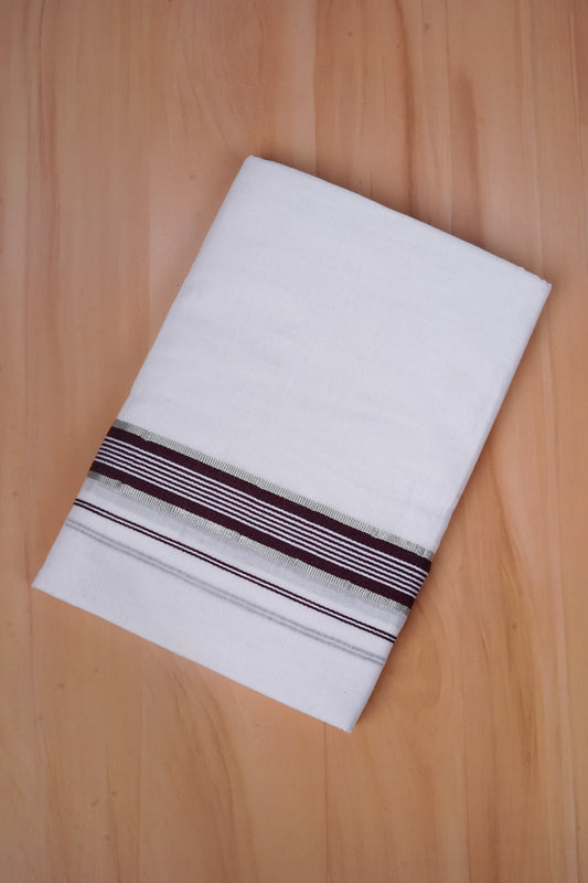FCD-589 W/D DHOTI 3.80 MTR -  Brown