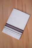 FCD-589 W/D DHOTI 3.80 MTR -  Brown