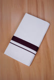 FCD-75 W/D DHOTI 3.80 MTR-Dark Purple