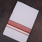 FD-133 W/D DHOTI 3.80 MTR-Light Orange