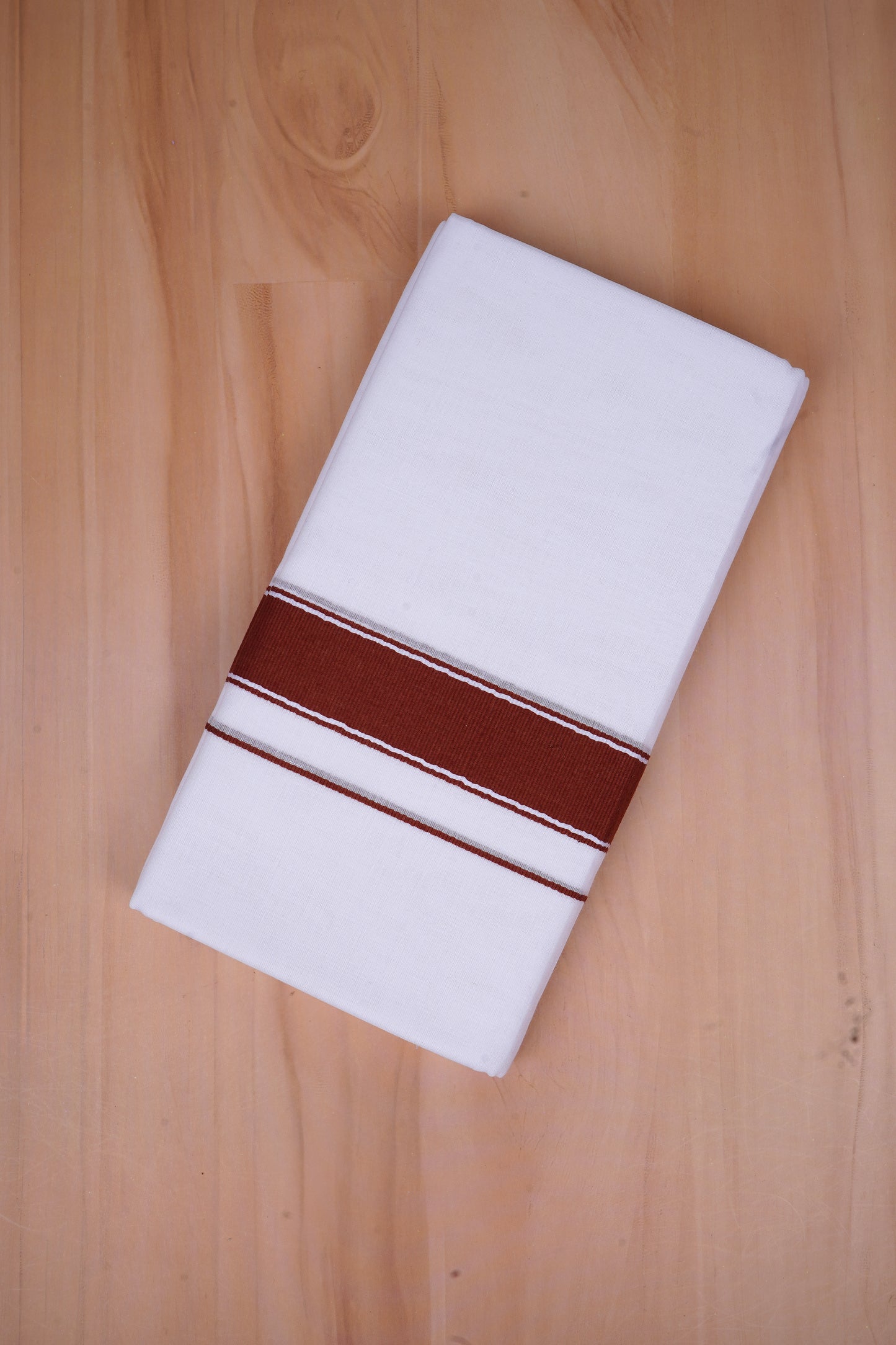 FCD-487 W/D DHOTI 3.80 MTR-Dark Maroon