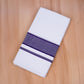 FCD-335 W/D DHOTI 3.80 MTR - Dark purple