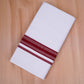 FCD-332 W/D DHOTI 3.80 MTR-Dark Maroon