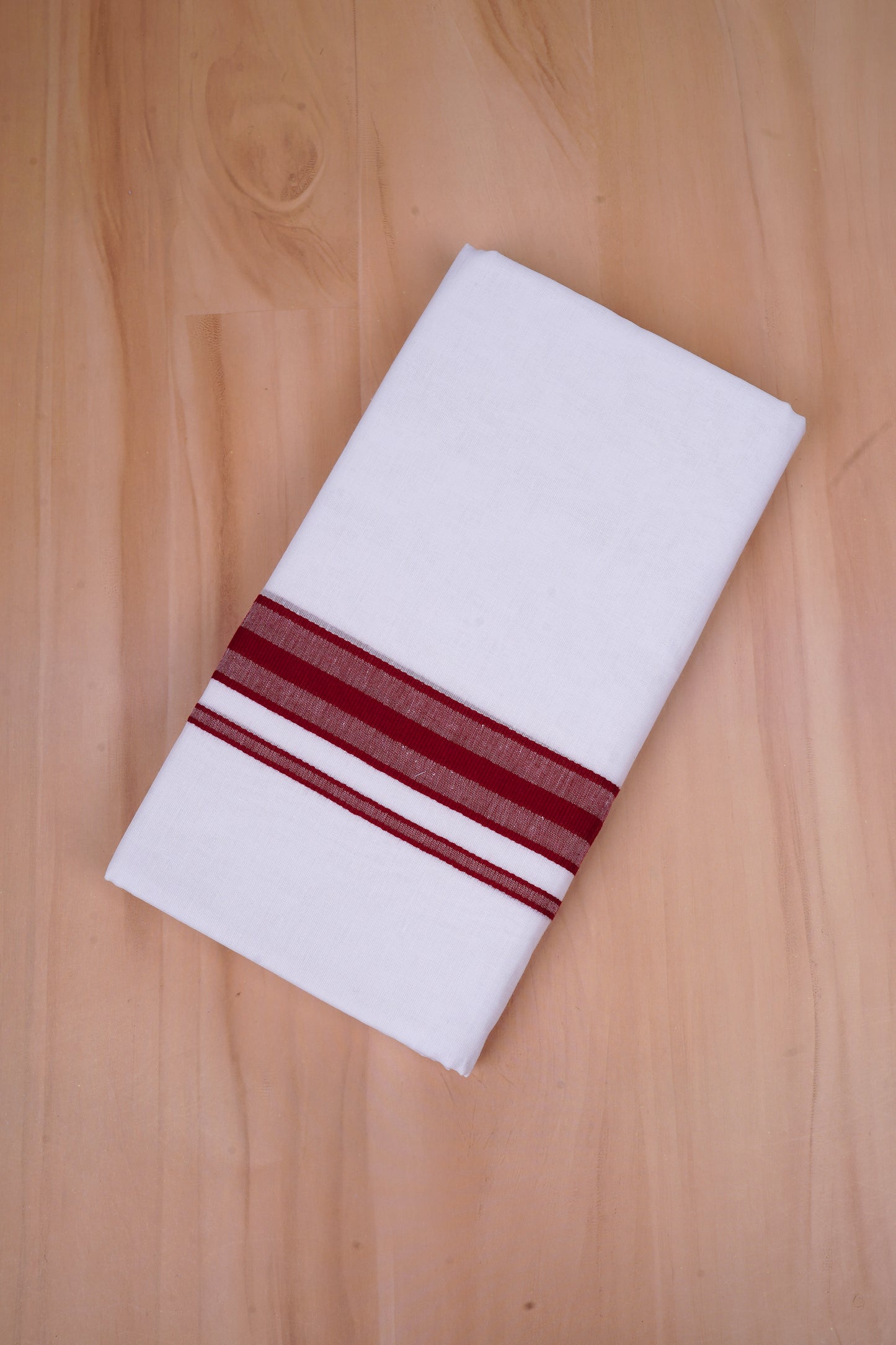 FCD-332 W/D DHOTI 3.80 MTR-Dark Maroon