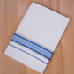 FCD-589 W/D DHOTI 3.80 MTR - Blue