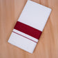FCD-614 W/D DHOTI 3.80 MTR - Red