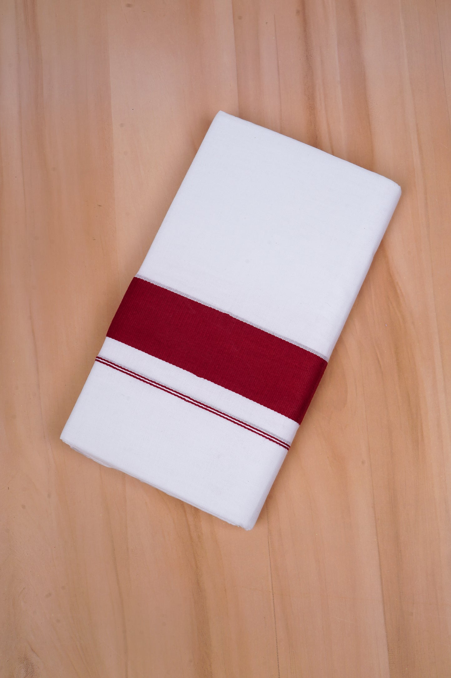 FCD-614 W/D DHOTI 3.80 MTR - Red