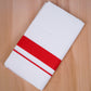 FCD-76 W/D DHOTI 3.80 MTR-Red