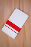 FCD-76 W/D DHOTI 3.80 MTR-Red