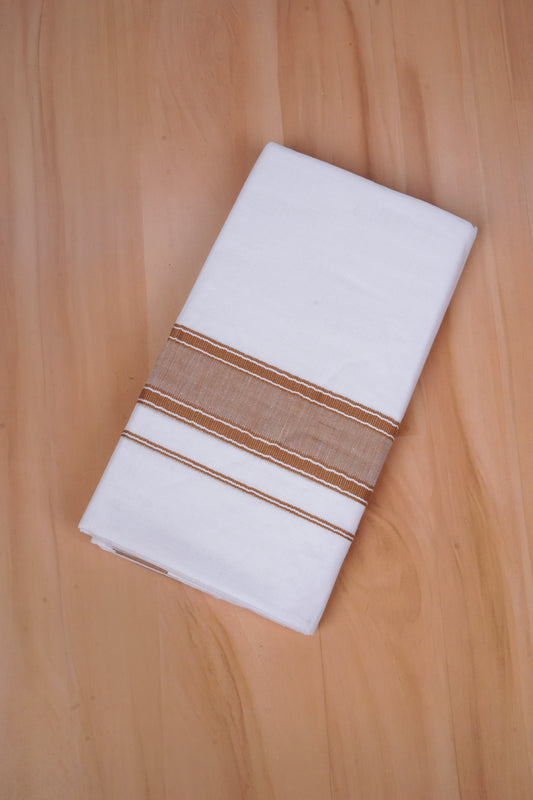 FCD-527 W/D DHOTI 3.80 MTR-Brown