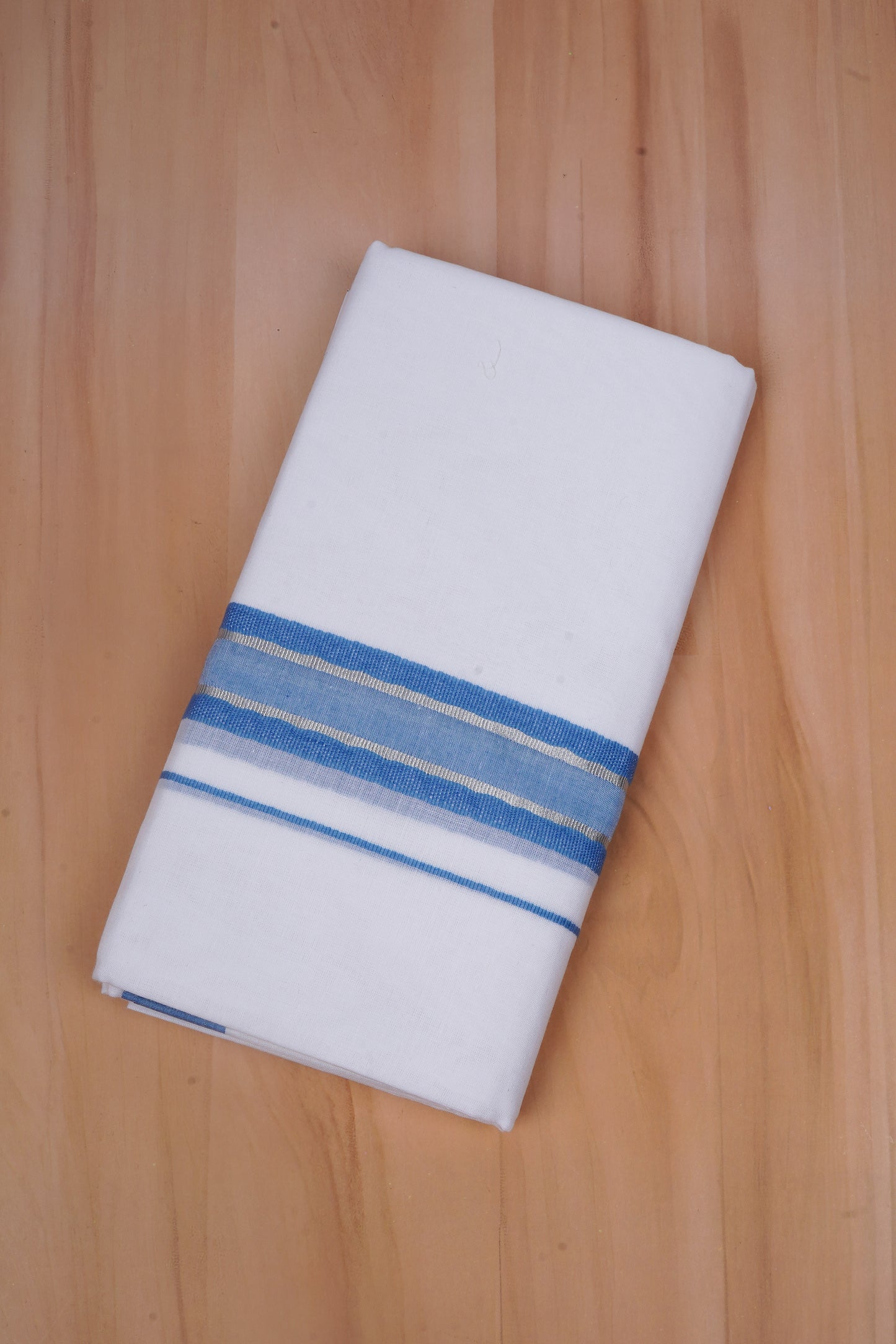 FCD-520 W/D DHOTI 3.80 MTR-Light Blue