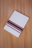 FCD-582 W/D DHOTI 3.80 MTR -Dark Maroon