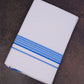 FD-133 W/D DHOTI 3.80 MTR-Sky Blue