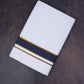 FD-200 W/D DHOTI 3.80 MTR-Dark Blue
