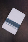 FD-116 W/D DHOTI 3.80 MTR-Dark Blue