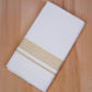 FCD-599 W/D DHOTI 3.80 MTR - Light Yellow