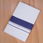 FCD-596 W/D DHOTI 3.80 MTR - Navy Blue