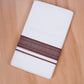 FCD-621 W/D DHOTI 3.80 MTR - Coffee Brown
