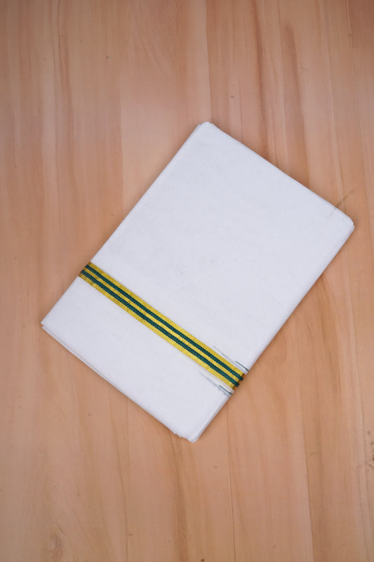 FCD-594 W/D DHOTI 3.80 MTR - Green