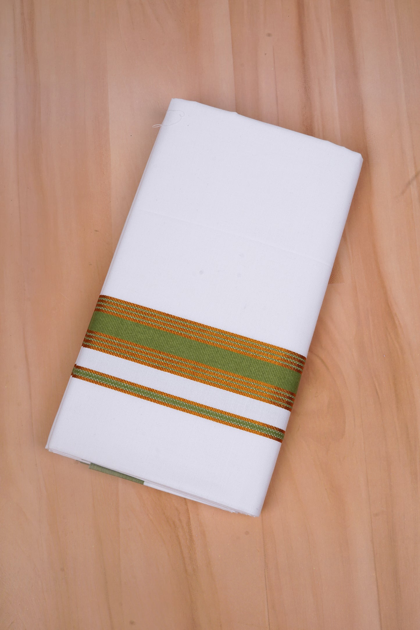 Gold Max W/S Dhoti 2.00 MTR - Green