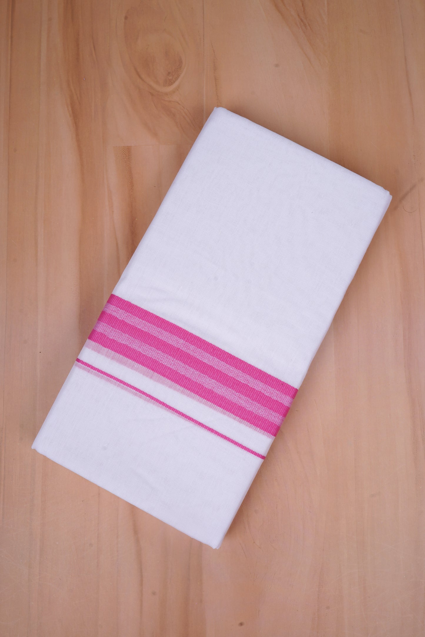 FCD-502 W/D DHOTI 3.80 MTR-Dark Pink