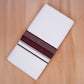 FCD-395 W/D DHOTI 3.80 MTR - Coffee brown