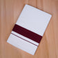 FCD-596 W/D DHOTI 3.80 MTR - Maroon