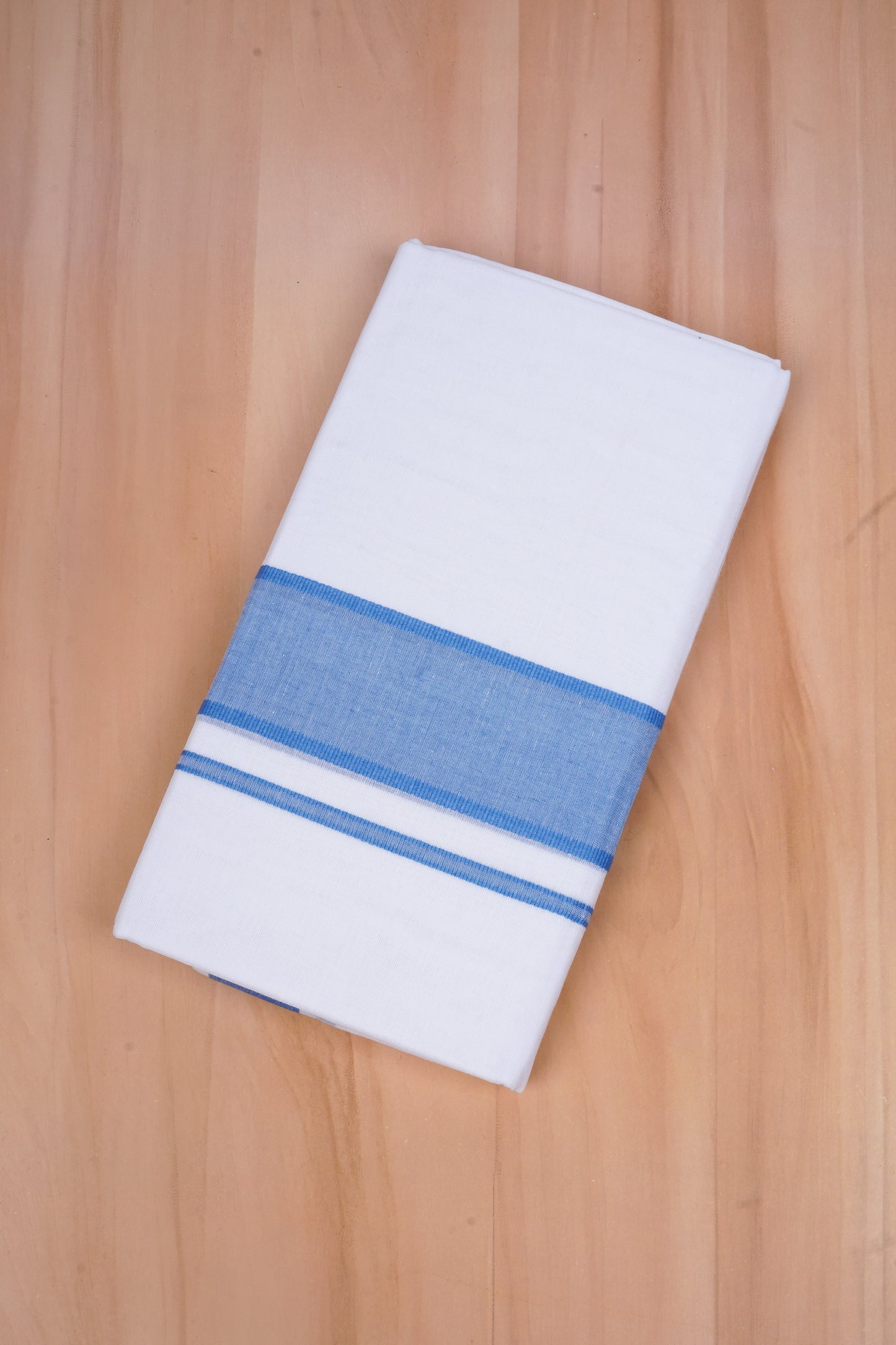 FCD-335 W/D DHOTI 3.80 MTR - Sky Blue