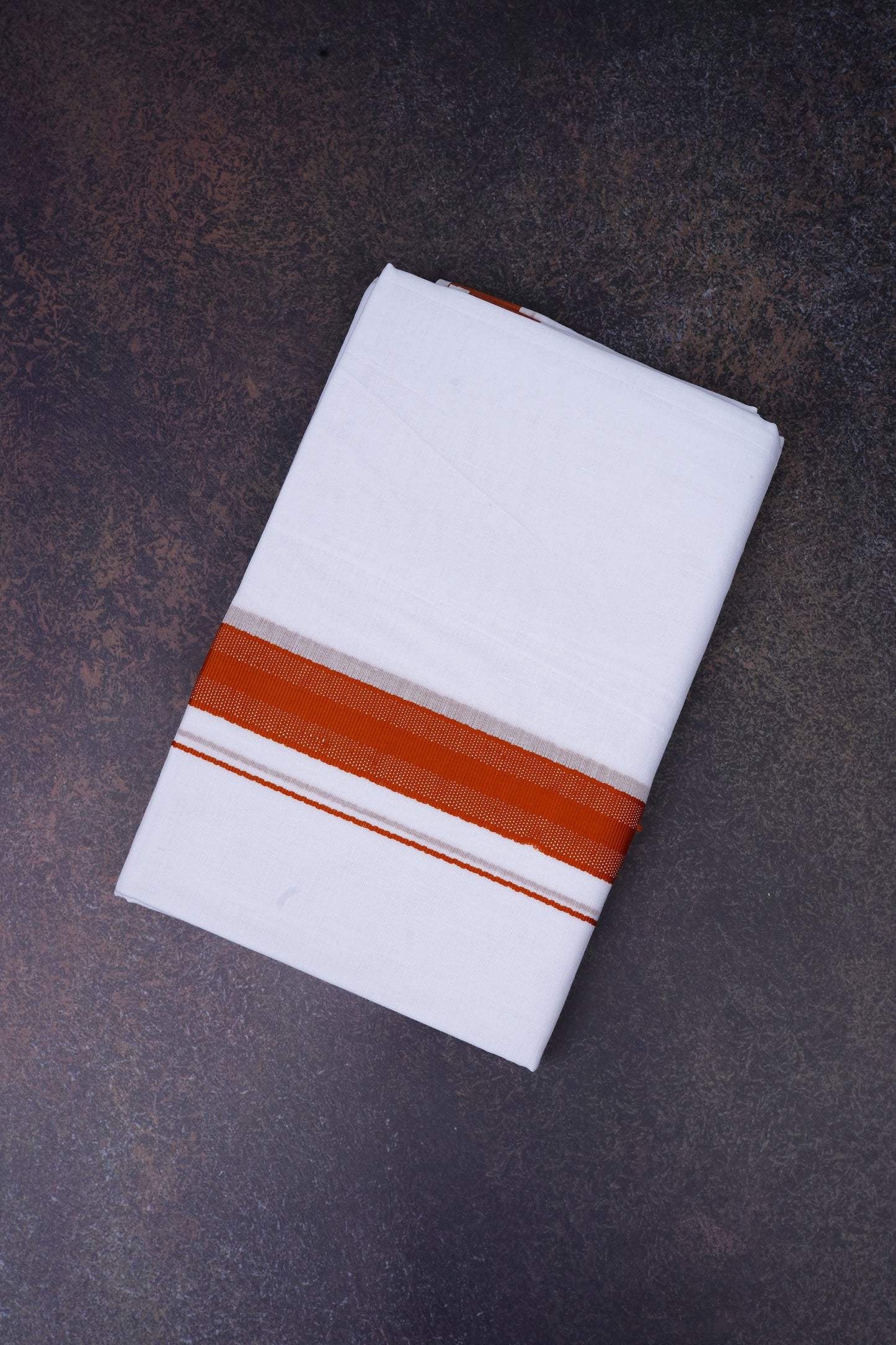 FD-177 W/D DHOTI 3.80 MTR-Brown