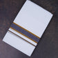 FD-172 W/D DHOTI 3.80 MTR- D Blue