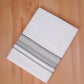 FCD-584 W/D DHOTI 3.80 MTR - Silver