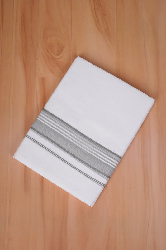 FCD-584 W/D DHOTI 3.80 MTR - Silver