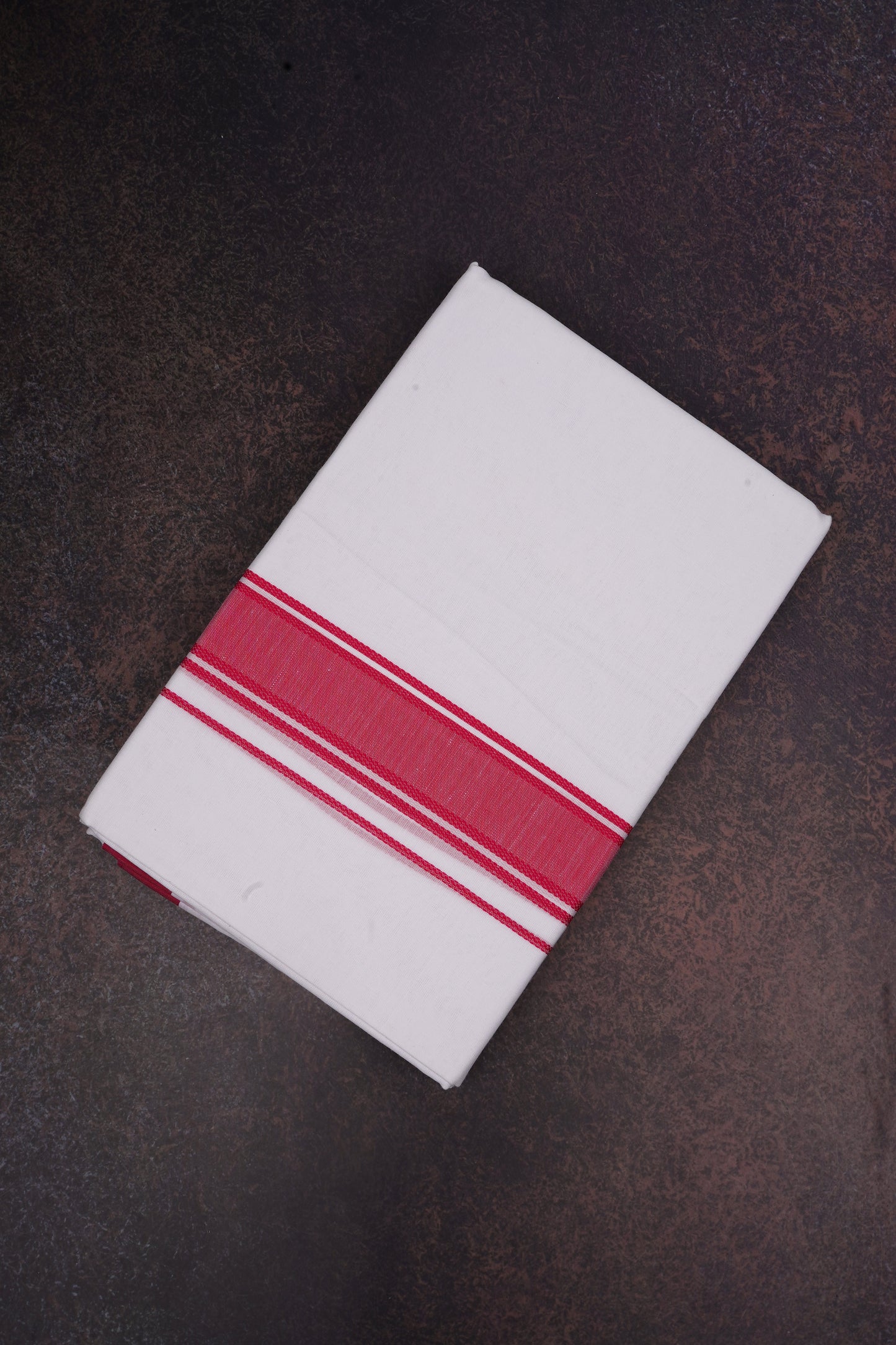 FD-116 W/D DHOTI 3.80 MTR-Dark pink
