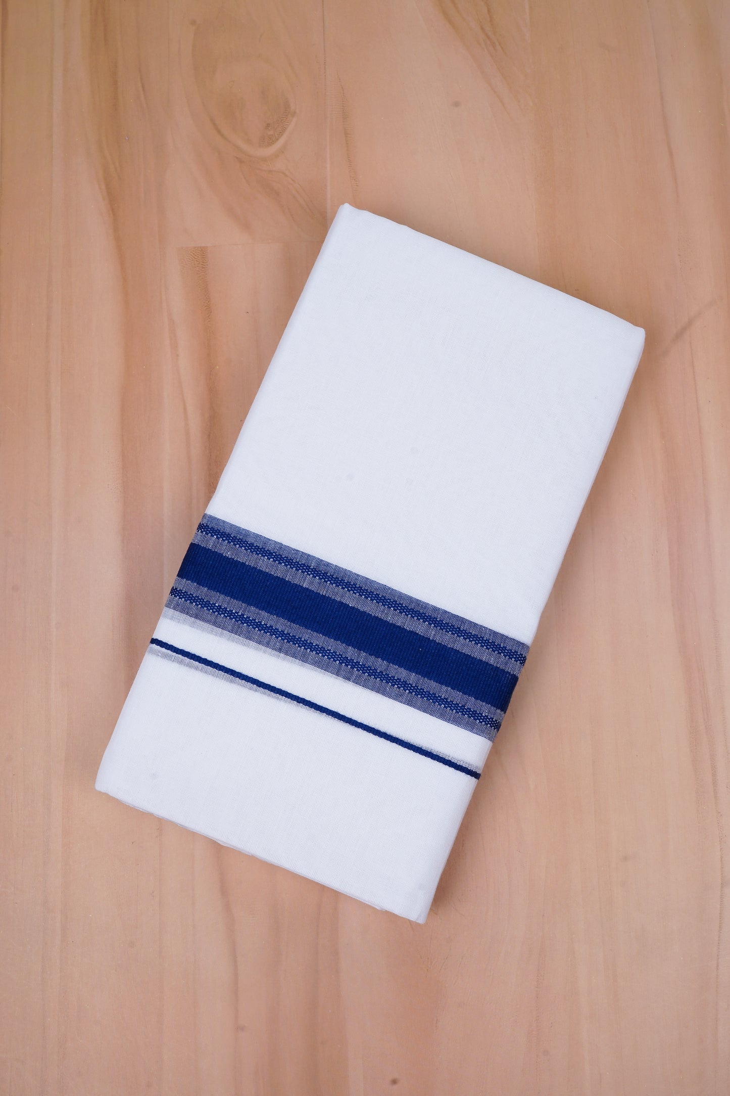 FCD-523 W/D DHOTI 3.80 MTR-Navy Blue