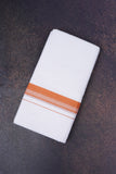 FCD-362 W/D DHOTI 3.80 MTR-Orange