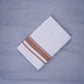 KERALOOM FINISH COTTON 333 W/D DHOTI 3.80 MTR - Light Brown
