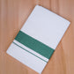 FCD-596 W/D DHOTI 3.80 MTR - Green